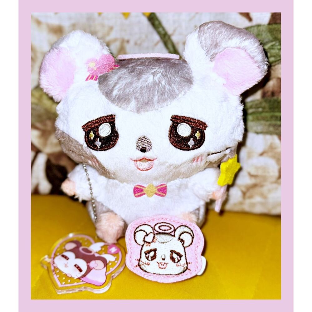 Fukuya Ichiban Kuji Hamtaro Koushi-kun Oxnard C Prize Plush Toy Angel
